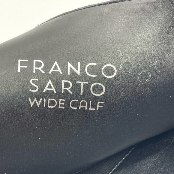 Franco Sarto Women's Daya Wide Calf Leather Boot 9.5M NWT - Picture 12 of 12